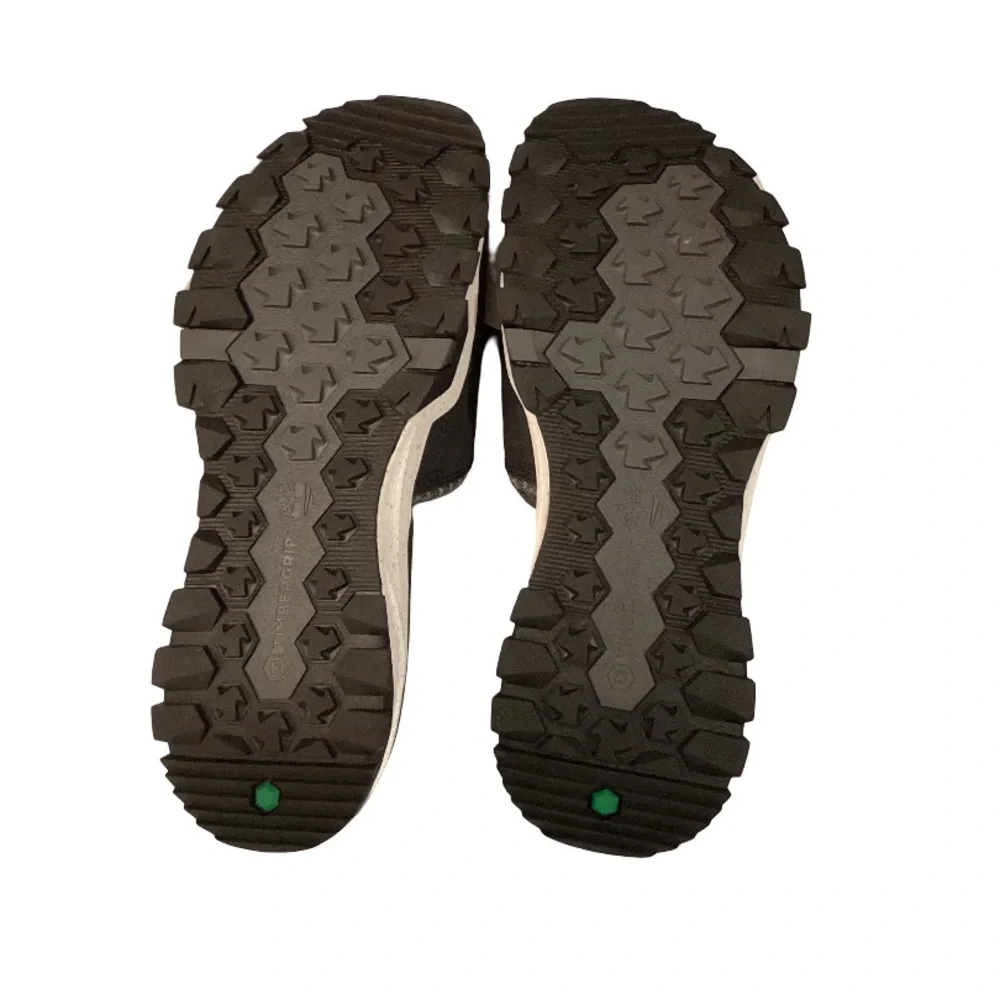 Timberland Garrison Trail Slide Black Leather Sandals – Men’s Size 10 M - Picture 3 of 5